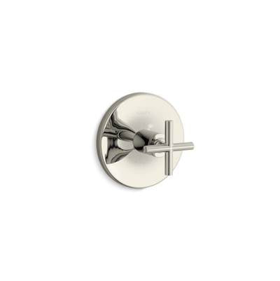 Kohler T14488-3-SN- Purist® Valve trim with cross handle for thermostatic valve, requires valve | FaucetExpress.ca