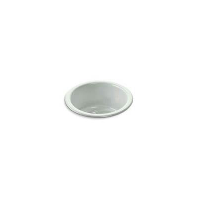 Kohler 6565-FF- Porto Fino 18-3/8'' diameter x 8-5/16'' Top-mount/undermount bar sink | FaucetExpress.ca
