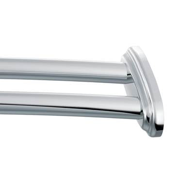 Moen DN2141CH- Curved Shower Rods Chrome Adjustable Curved Shower Rod