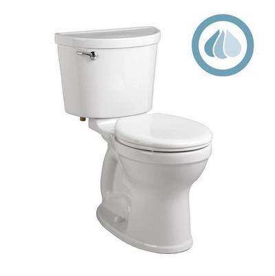 American Standard 211BA104.222- Champion Pro Two-Piece 1.28 Gpf/4.8 Lpf Chair Height Round Front Toilet Less Seat