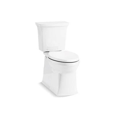 Kohler 3814-RA-0- Corbelle® Comfort Height® Two-piece elongated 1.28 gpf chair height toilet with right-hand trip lever | FaucetExpress.ca