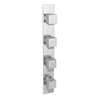 Ca'bano CA68014T175- Thermostatic trim with 3 flow controls