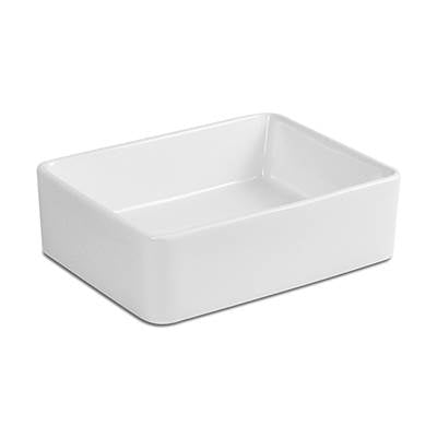 Icera L-2620.01- Vista Medium Vessel Lavatory White | FaucetExpress.ca