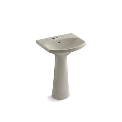 Kohler 2362-4-96- Cimarron® Pedestal bathroom sink with 4'' centerset faucet holes | FaucetExpress.ca
