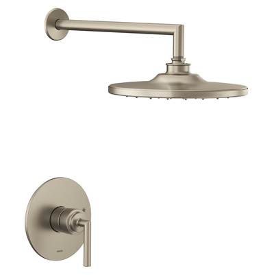 Moen UTS22002EPBN- Arris M-Core 2-Series Eco Performance 1-Handle Shower Trim Kit In Brushed Nickel (Valve Sold Separately)