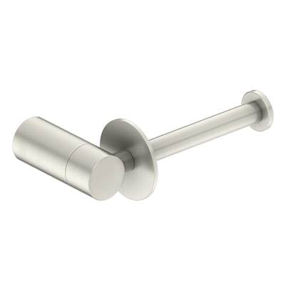 Moen YB0409BN- Align Brushed Nickel Single-Post Paper Holder - FaucetExpress.ca