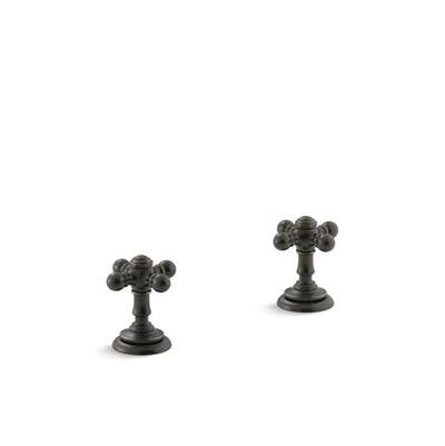 Kohler T98071-3-2BZ- Artifacts® deck-mount bath cross handle trim | FaucetExpress.ca