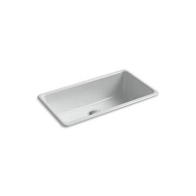 Kohler 5707-95- Iron/Tones® 33'' x 18-3/4'' x 9-5/8'' Top-mount/undermount single-bowl kitchen sink | FaucetExpress.ca