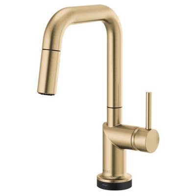 Brizo 64965LF-GLLHP- Odin SmartTouch Pull-Down Prep Kitchen Faucet with Square Spout - Handle Not Included