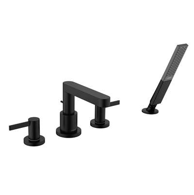 Hansgrohe 76443671 - 4-Hole Roman Tub Set Trim With 1.75 Gpm Handshower