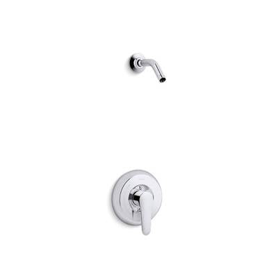 Kohler TLS98009-4-CP- July Rite-Temp(R) shower valve trim with lever handle, less showerhead | FaucetExpress.ca