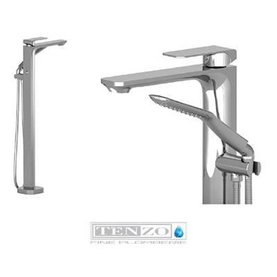 Tenzo QU51- Quantum Floor Mount Tub Filler