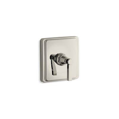 Kohler T13173-4A-SN- Pinstripe® Valve trim with Pure design lever handle for thermostatic valve, requires valve | FaucetExpress.ca