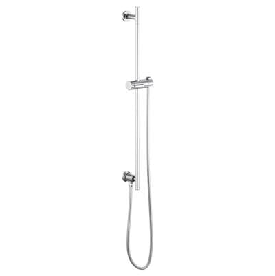 Brizo 74792-PC - Euro Rd Slidebar W/Hose