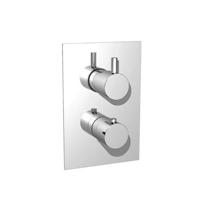 Isenberg 100.4420BN- 3/4 " Thermostatic Valve With 2-Way Diverter & Integrated Volume Control & Trim | FaucetExpress.ca
