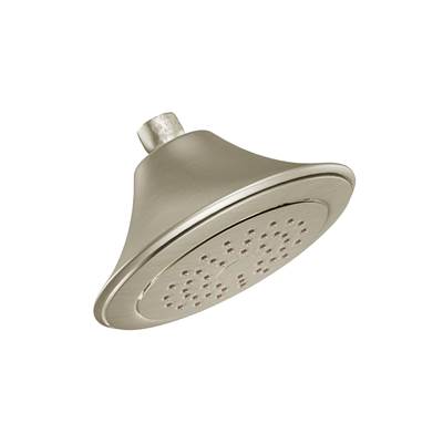 Moen S6335BN- 1-Spray 6-1/2 in. Showerhead in Brushed Nickel