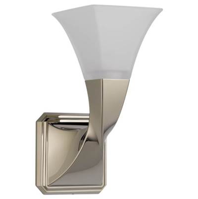 Brizo 697030-PN- Brizo Virage Sgle Light Sconce | FaucetExpress.ca