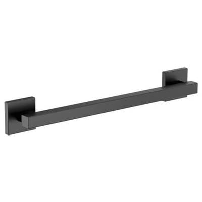 Brizo 69480-BL- Contemporary Square Decorative Ada Grab Bar - 18''