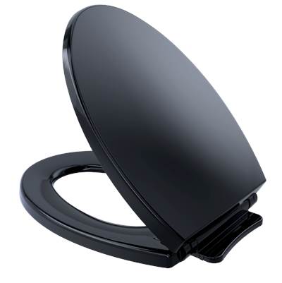 Toto SS114#51- Seat Elongated Soft Close Ebony | FaucetExpress.ca