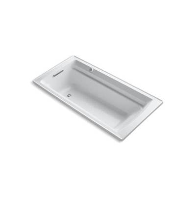 Kohler 1124-GHW-0- Archer® 72'' x 36'' drop-in Heated BubbleMassage air bath with Bask® heated surface | FaucetExpress.ca