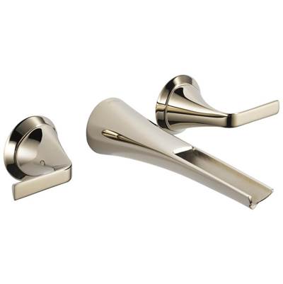 Brizo T65851LF-PN-ECO- Wall-Mount Bathroom Faucet 2L Trim