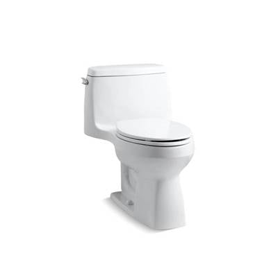 Kohler 3811-0- Santa Rosa Comfort Height® One-piece compact elongated 1.6 gpf chair height toilet with slow close seat | FaucetExpress.ca