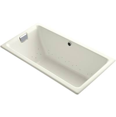 Kohler 856-GHCP-96- Tea-for-two 66-in Heated Bubblemassage Air Bath | FaucetExpress.ca