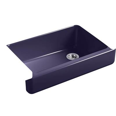 Kohler 5826-DGB- Whitehaven® 32-1/2'' x 21-9/16'' x 9-5/8'' Undermount single-bowl farmhouse sink | FaucetExpress.ca