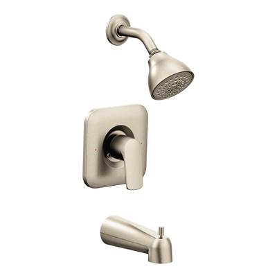 Moen T2813BN- Rizon Posi-Temp Tub and Shower Faucet with Lever Handle - FaucetExpress.ca