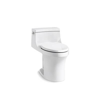 Kohler 5172-0- San Souci® Comfort Height® One-piece compact elongated 1.28 gpf chair height toilet with slow close seat | FaucetExpress.ca