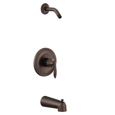 Moen UT2133NHORB- Eva M-Core 2-Series 1-Handle Tub And Shower Trim Kit In Oil Rubbed Bronze (Valve Sold Separately)