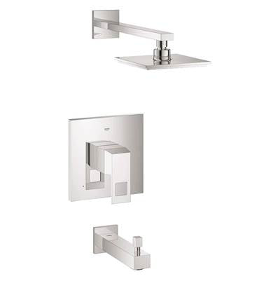 Grohe 35027000- Eurocube PBV Tub and shower set | FaucetExpress.ca