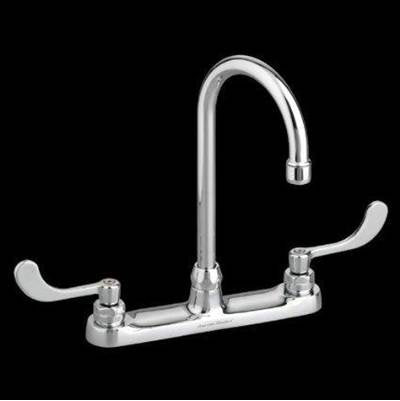 American Standard 6405140.002- Monterrey Top Mount Kitchen Faucet With Gooseneck Spout And Lever Handles 1.5 Gpm/5.7 Lpf