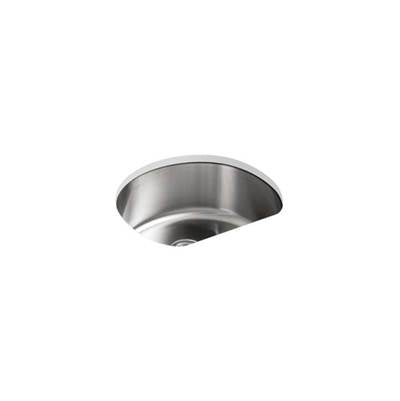 Kohler 3186-NA- Undertone® 24-1/4'' x 21-1/4'' x 9-1/2'' Undermount single-bowl medium kitchen sink | FaucetExpress.ca