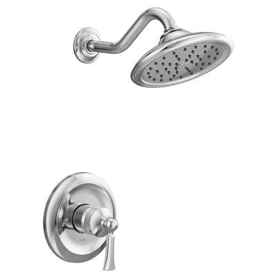 Moen UT35502- Wynford M-CORE 3-Series 1-Handle Shower Trim Kit in Chrome (Valve Not Included)