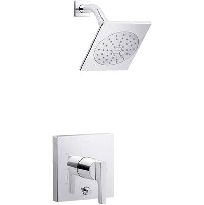 Kohler TS99764-4G-CP- Honesty® Rite-Temp® shower trim with 1.75 gpm showerhead and lever handle | FaucetExpress.ca