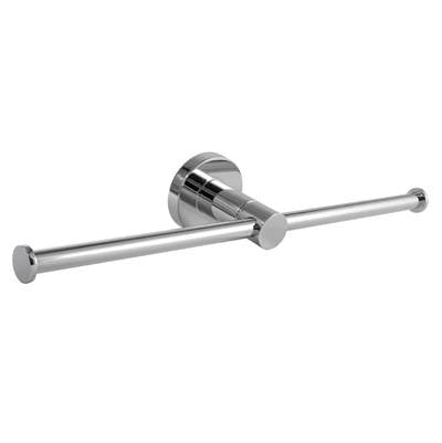 Laloo 3025 C- Double Roll Paper Holder - Chrome | FaucetExpress.ca