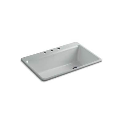 Kohler 5871-3A2-95- Riverby® 33'' x 22'' x 9-5/8'' top-mount single-bowlkitchen sink with accessories | FaucetExpress.ca