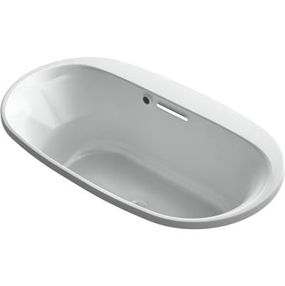 Kohler 5716-GH-95- Underscore Oval 66-in X 36-in Heated Bubblemassage Air Bath With Center Drain | FaucetExpress.ca