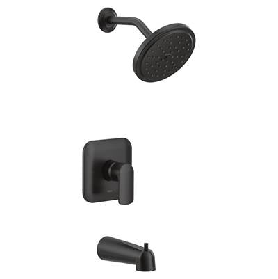 Moen UT3813EPBL- Rizon M-CORE 3-Series 1-Handle Eco-Performance Tub and Shower Trim Kit in Matte Black (Valve Not Included)