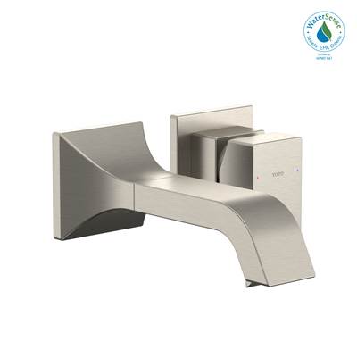 Toto TLG08307U#BN- TOTO GC 1.2 GPM Wall-Mount Single-Handle Bathroom Faucet with COMFORT GLIDE Technology, Brushed Nickel - TLG08307U#BN | FaucetExpress.ca