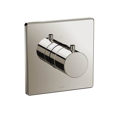 Toto TBV02103U#PN- 2Way Div Trim W/O OffGSquare Polished Nickel