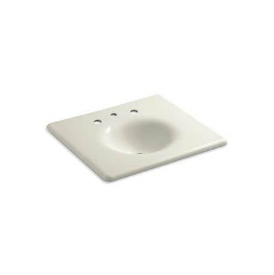 Kohler 3048-8-96- Iron/Impressions® 25'' vanity-top bathroom sink with 8'' widespread faucet holes | FaucetExpress.ca