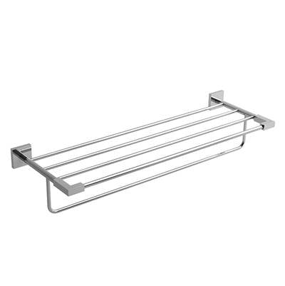 Riobel KS9C- 60 Cm (24") Towel Bar With Shelf