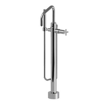 Ca'bano CA4731399- Floor mount tub filler with hand spray