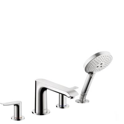 Hansgrohe 31404001- Metris 4-Hole Roman Tub Set Trim With 1.8 Gpm Handshower - FaucetExpress.ca