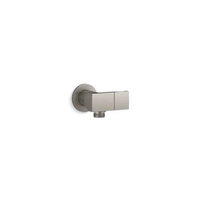 Kohler 98354-BN- Exhale® wall-mount handshower holder with supply elbow and check valve | FaucetExpress.ca