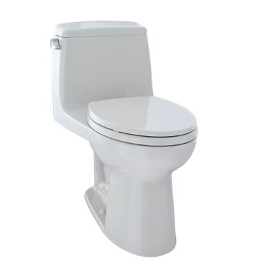 Toto MS854114S#11- Ultramax Elongated 1-Pc Tlt W/ Sc Seat--Colonial White | FaucetExpress.ca