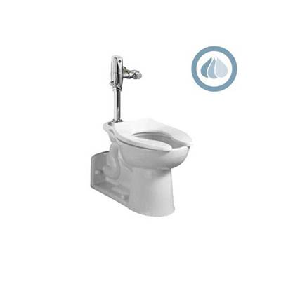 American Standard 3697001.020- Priolo„¢ 1.1 €“ 1.6 Gpf (4.2 €“ 6.0 Lpf) Chair Height Back Spud Back Outlet Elongated Everclean Bowl