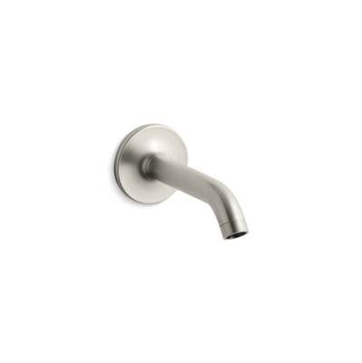 Kohler 14426-BN- Purist® wall-mount non-diverter bath spout, 35-degrees | FaucetExpress.ca